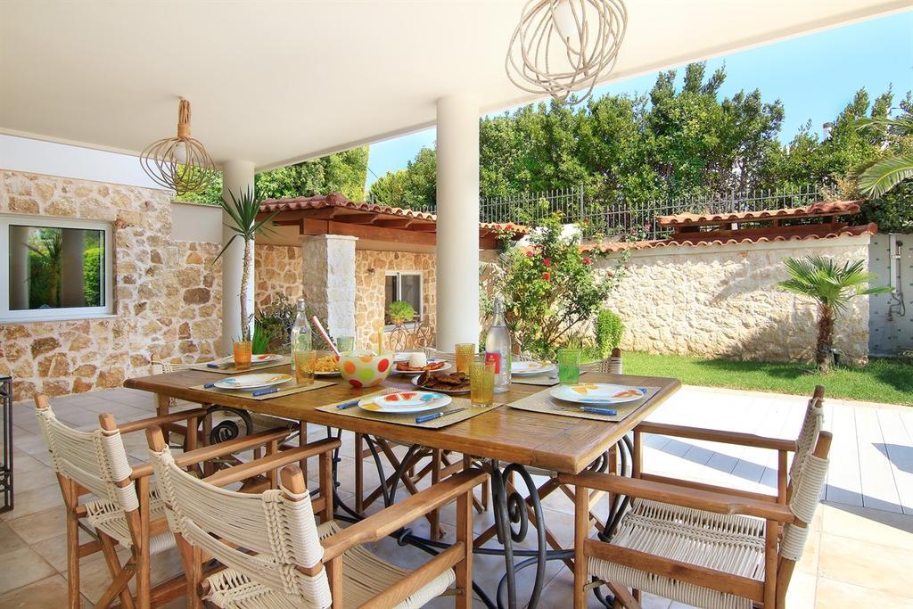 Luxury Villa Sea Melody Palaiá Fókaia Exteriör bild