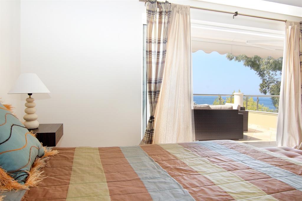 Luxury Villa Sea Melody Palaiá Fókaia Exteriör bild