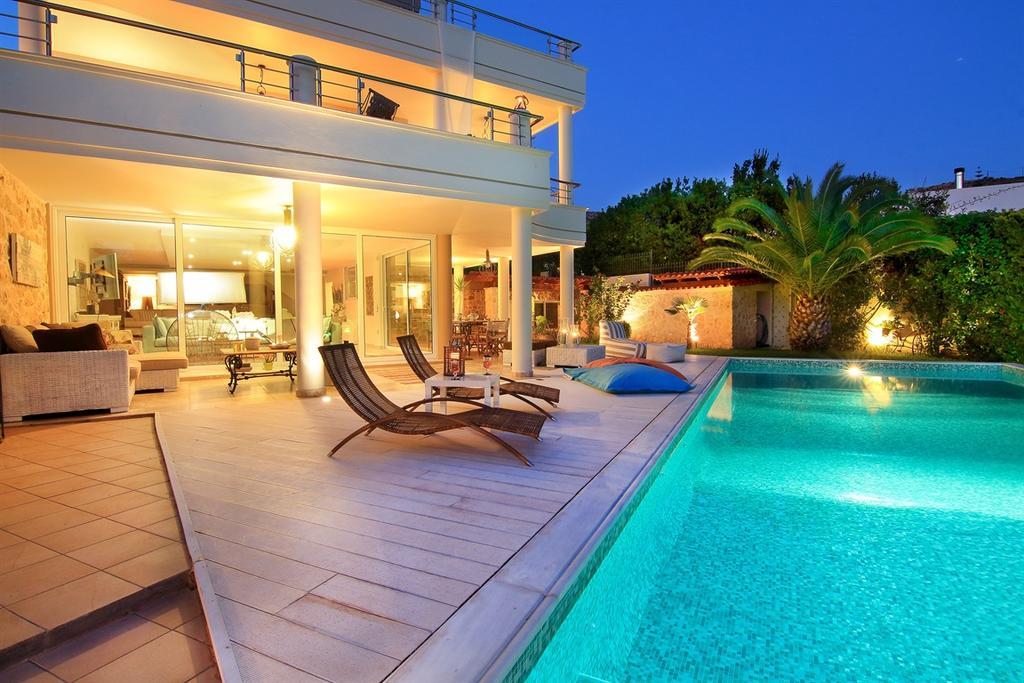 Luxury Villa Sea Melody Palaiá Fókaia Exteriör bild