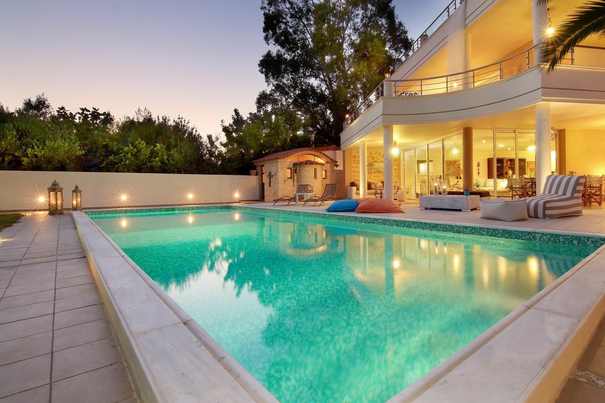 Luxury Villa Sea Melody Palaiá Fókaia Exteriör bild